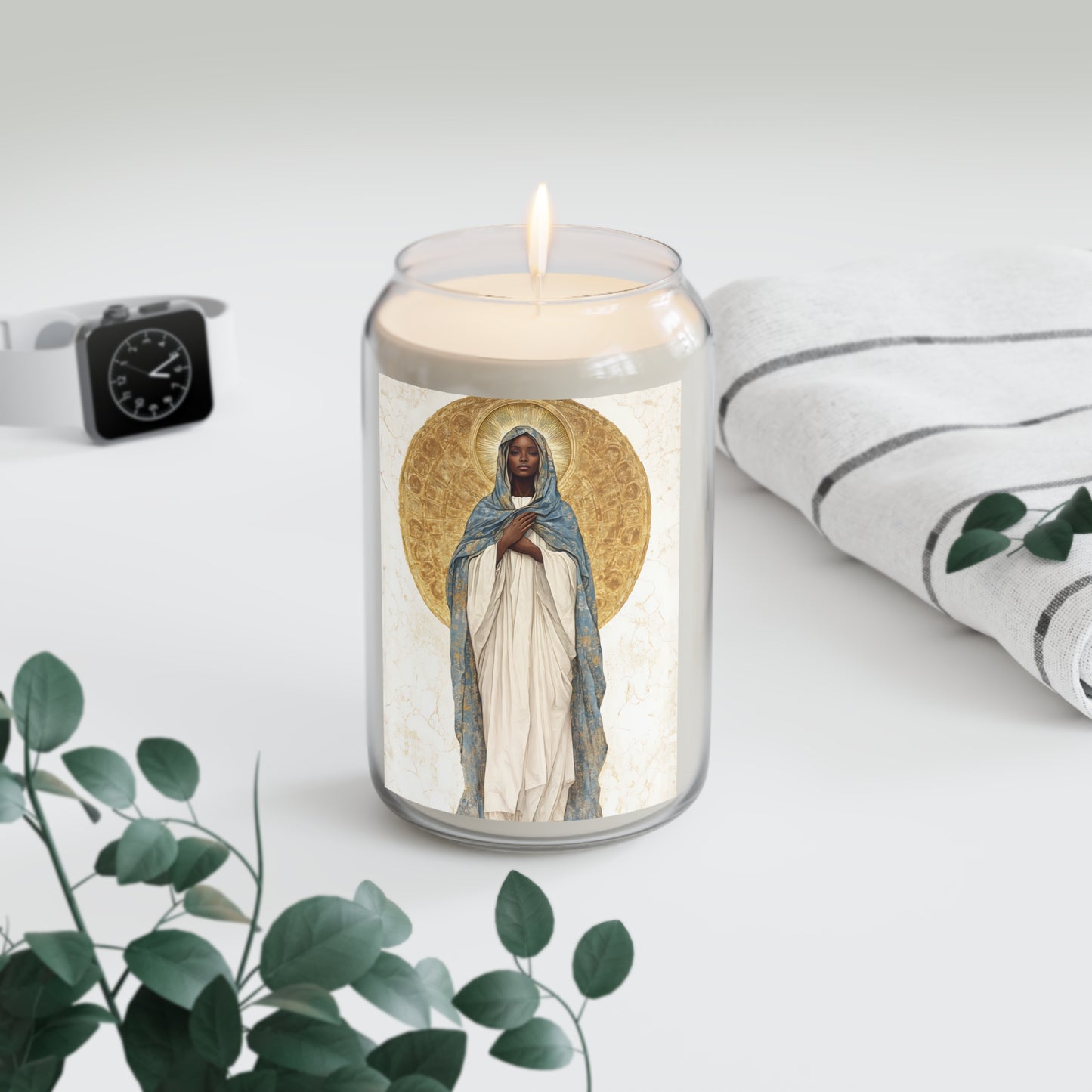 Our Lady of Kibeho- The Vision of Divine Peace - Scented Prayer Candle, 13.75oz -  Candle - Catholic Art - prayer room Scented Candle