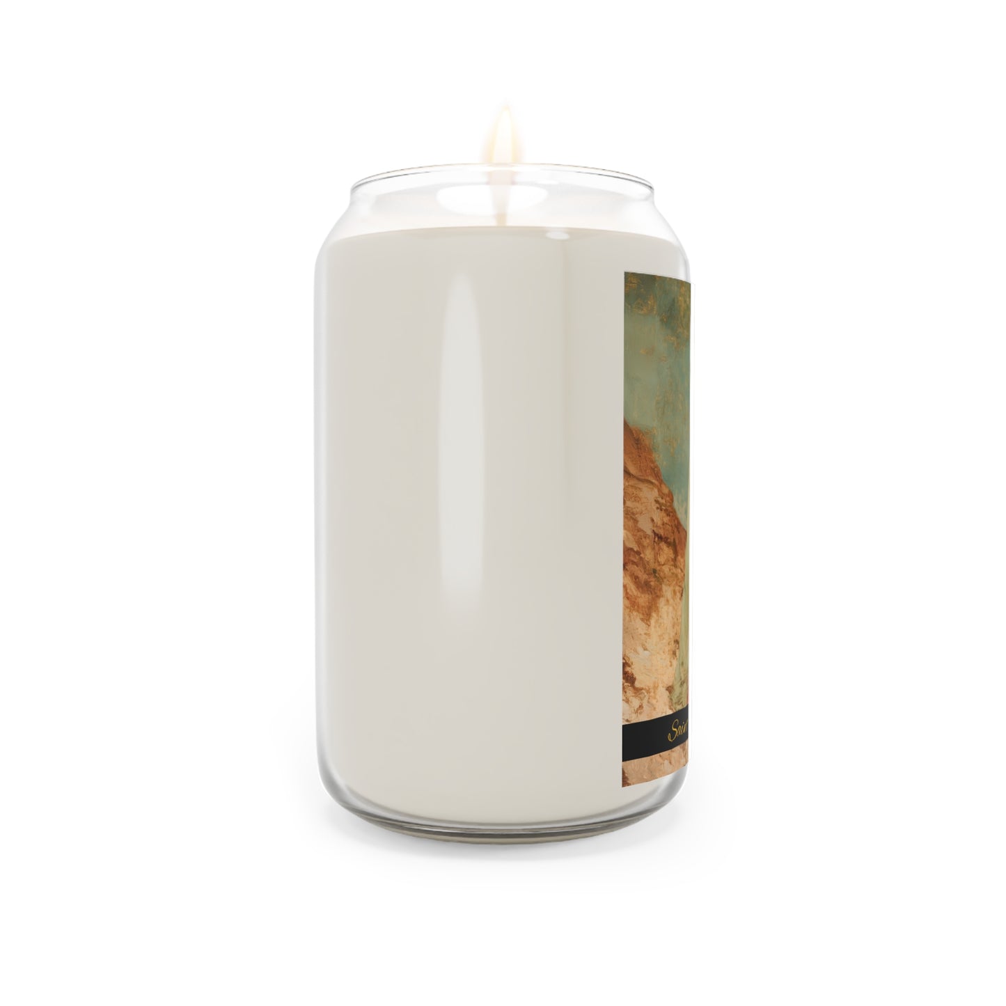 Saint Melania the Elder - Desert Mother - Scented Prayer Candle, 13.75oz - Tall Size - Religious Prayer Candle