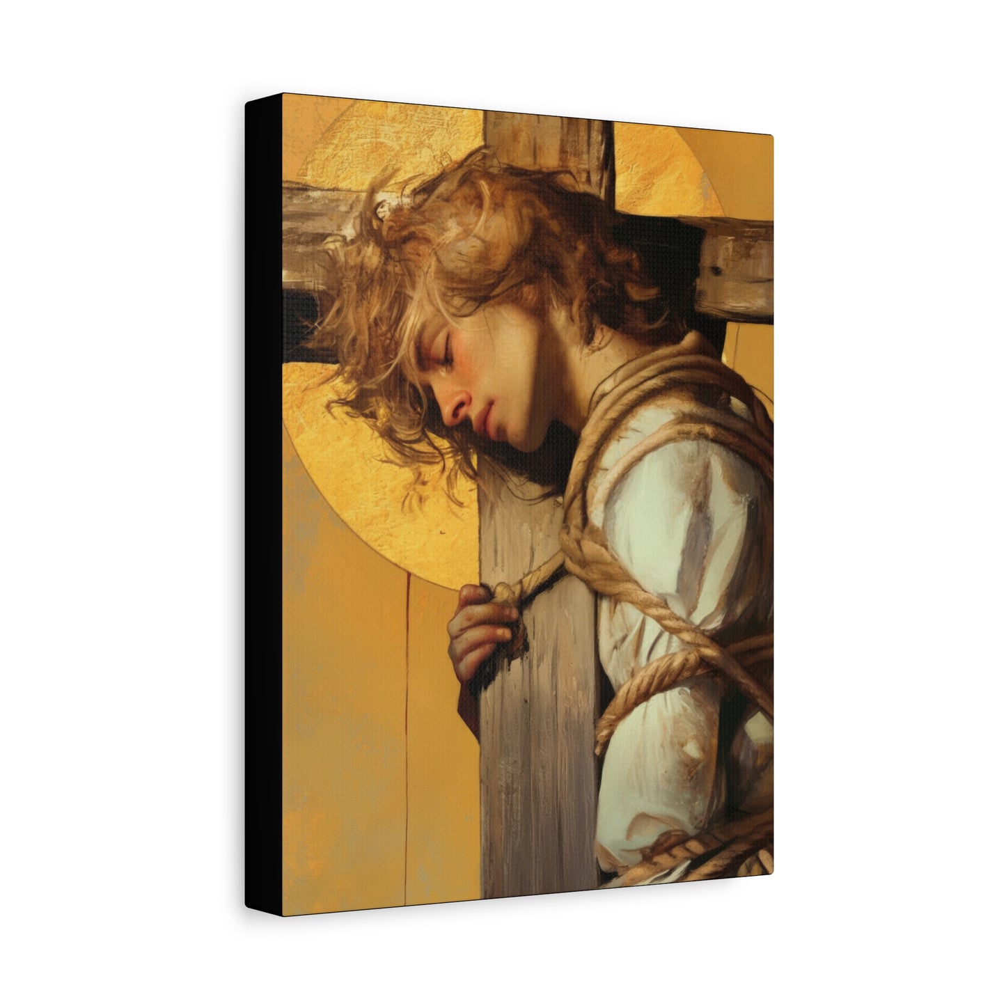 Saint Dismus, The 'Good Thief' - Gallery Wrapped Canvas - Print - Religious Art for your Home - Catholic Art