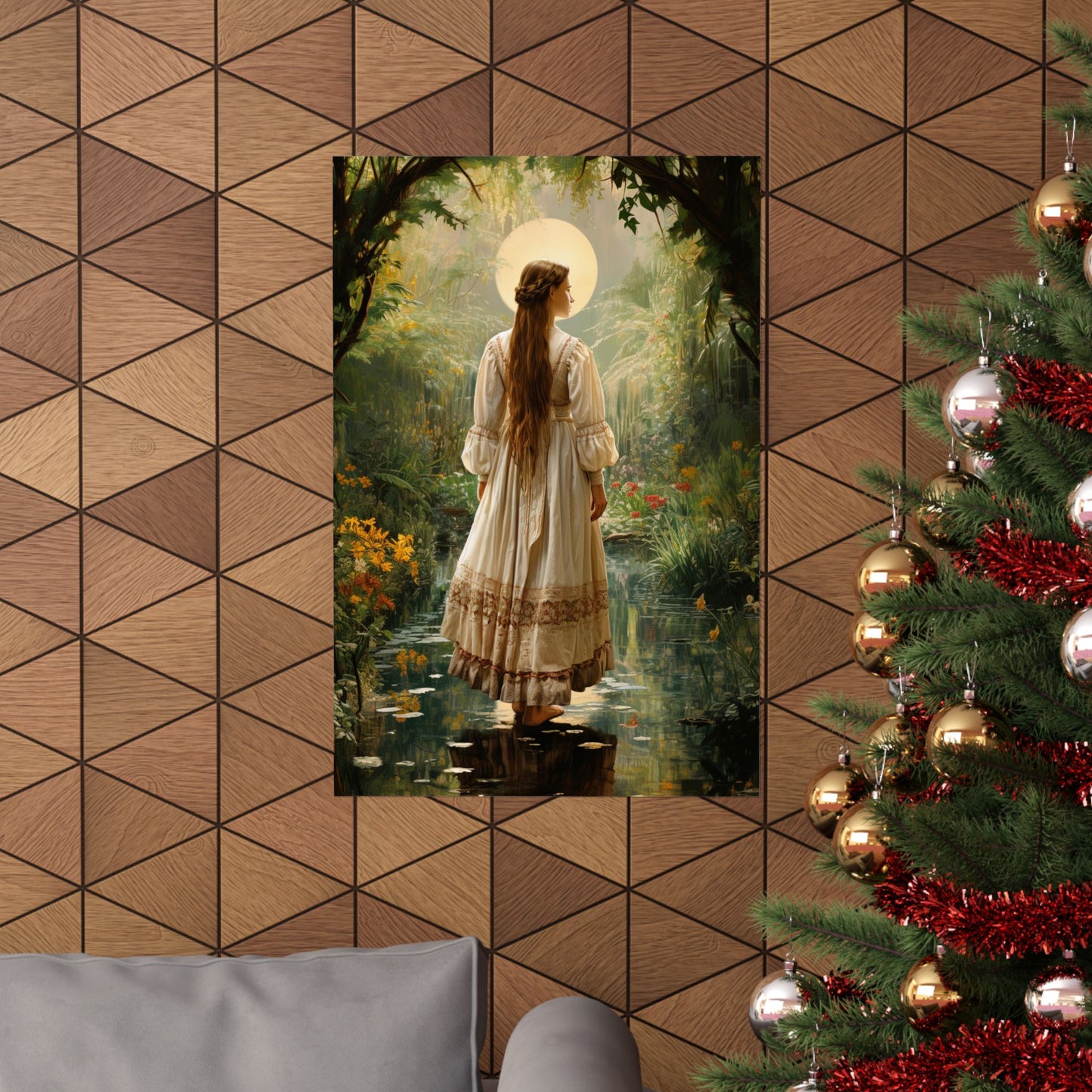 Saint Narcisa de Jesús Martillo Moran - Sanctified Souls Print - Multiple Sizes - Premium Matte Vertical Posters