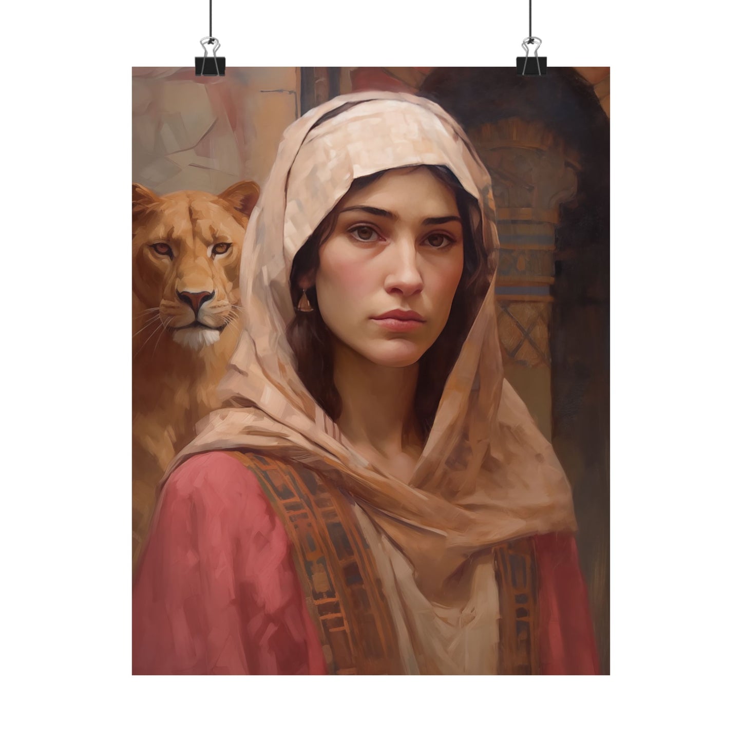 Saint Daria - Sanctified Souls Print - Multiple Sizes - Premium Matte Vertical Posters