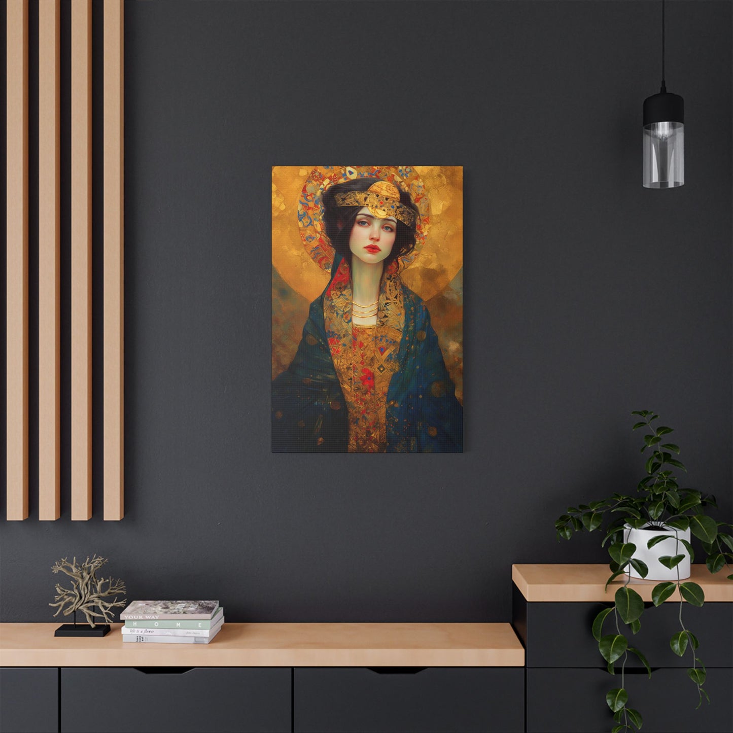 Saint Helena Canvas Print - Multiple Sizes - Catholic Home art - Museum Wrapped Canvas - Sanctified Souls Print