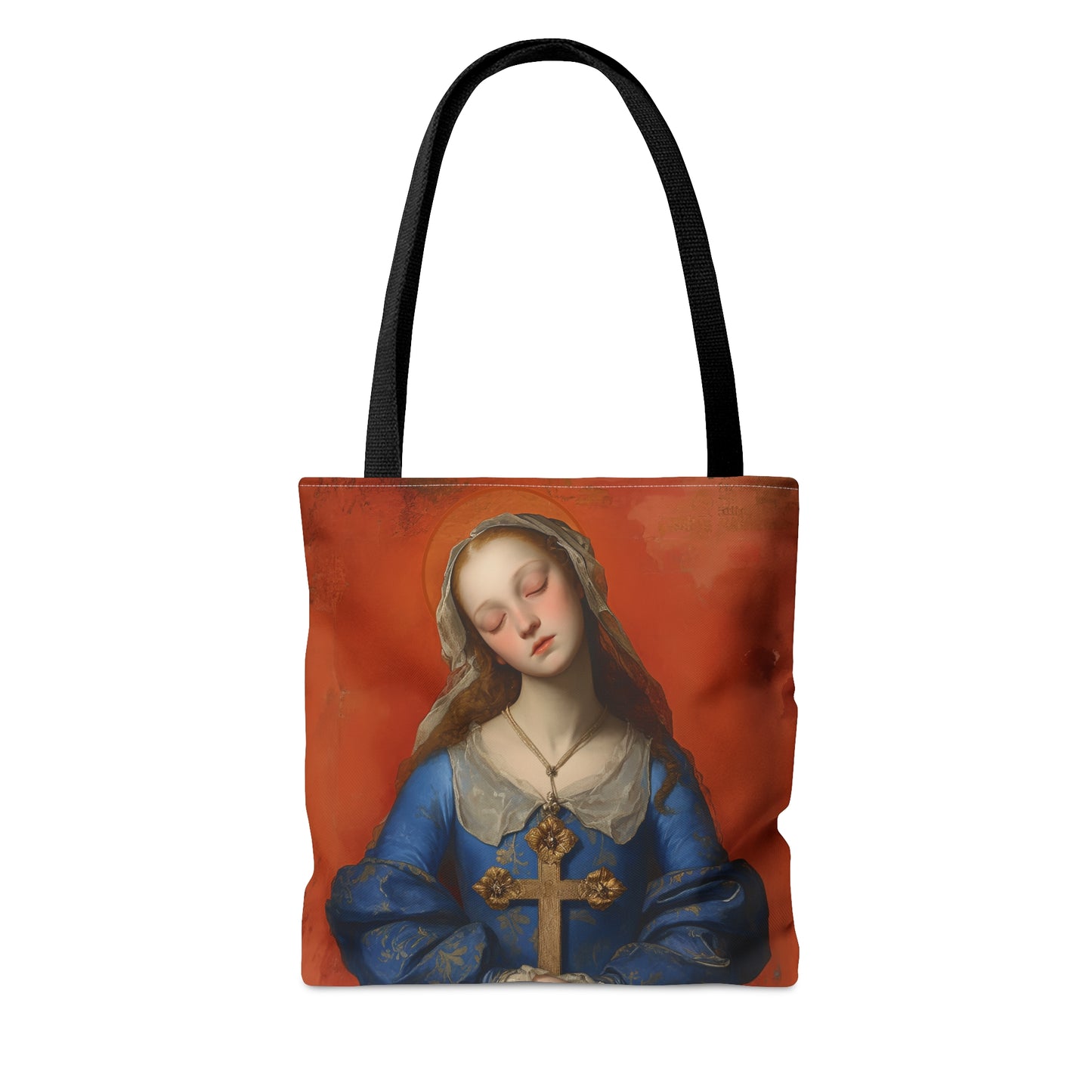 Saint Philomena of San Severino Tote Bag - Large Medium Small Faith Art Bag - Catholic Faith Purse - Religious Carry All Reusable Tote Bag