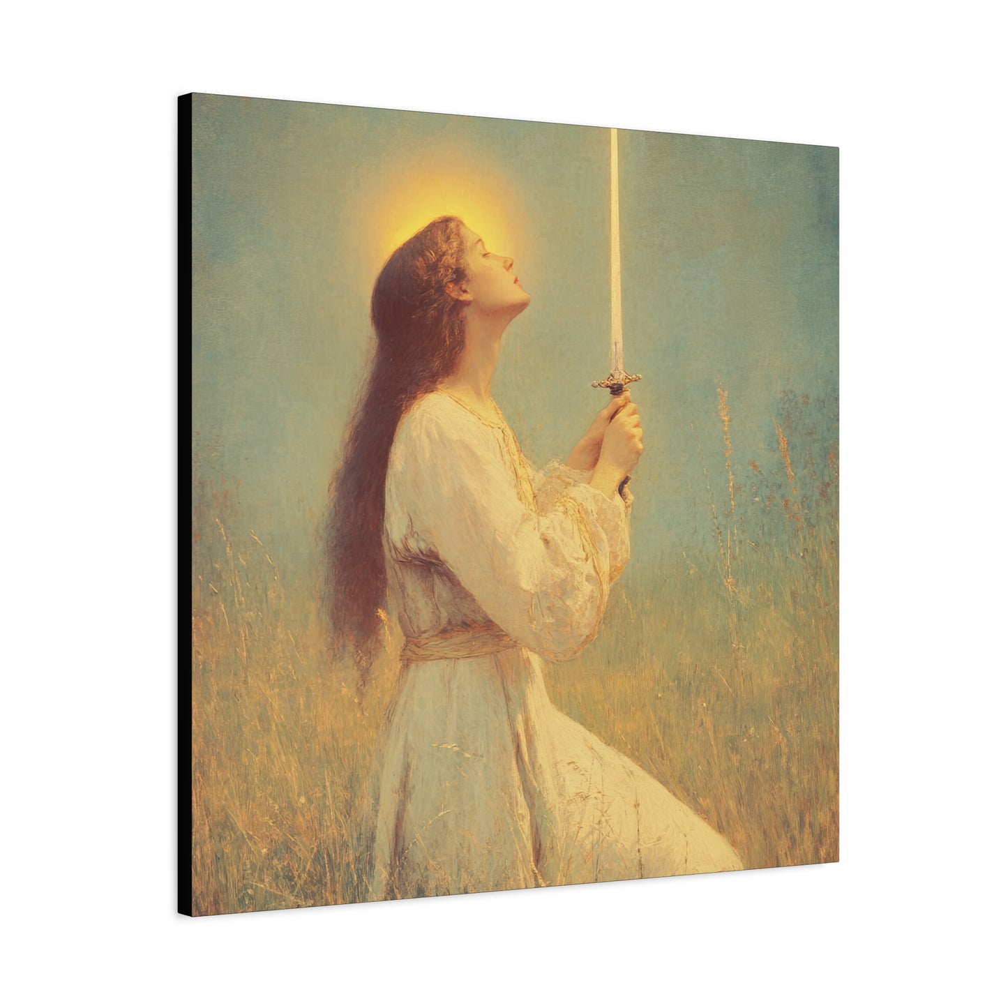 St. Joan of Arc - Catholic Saint Canvas Print