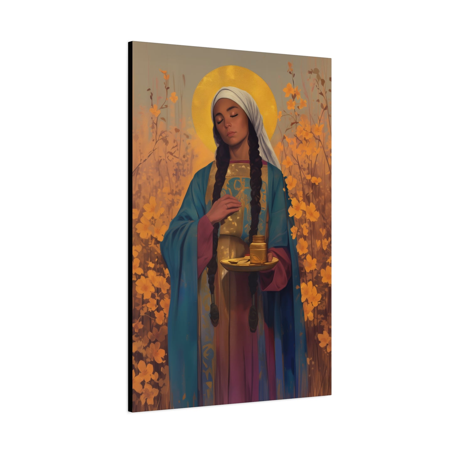 Saint Hermione of Ephesus - Gallery Wrapped Canvas - Print - Religious Art for your Home - Catholic Art Print