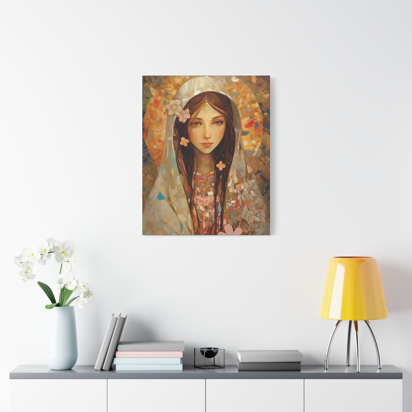Saint Maria Goretti - Museum Wrapped Canvas - Sanctified Souls Print - Religious Art for your Home