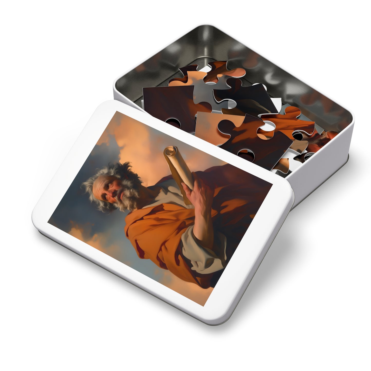 Saint Paul the Apostle - Puzzle & Keepsake Tin - Religious Jigsaw Puzzle (30, 110, 252, 500,1000-Piece)