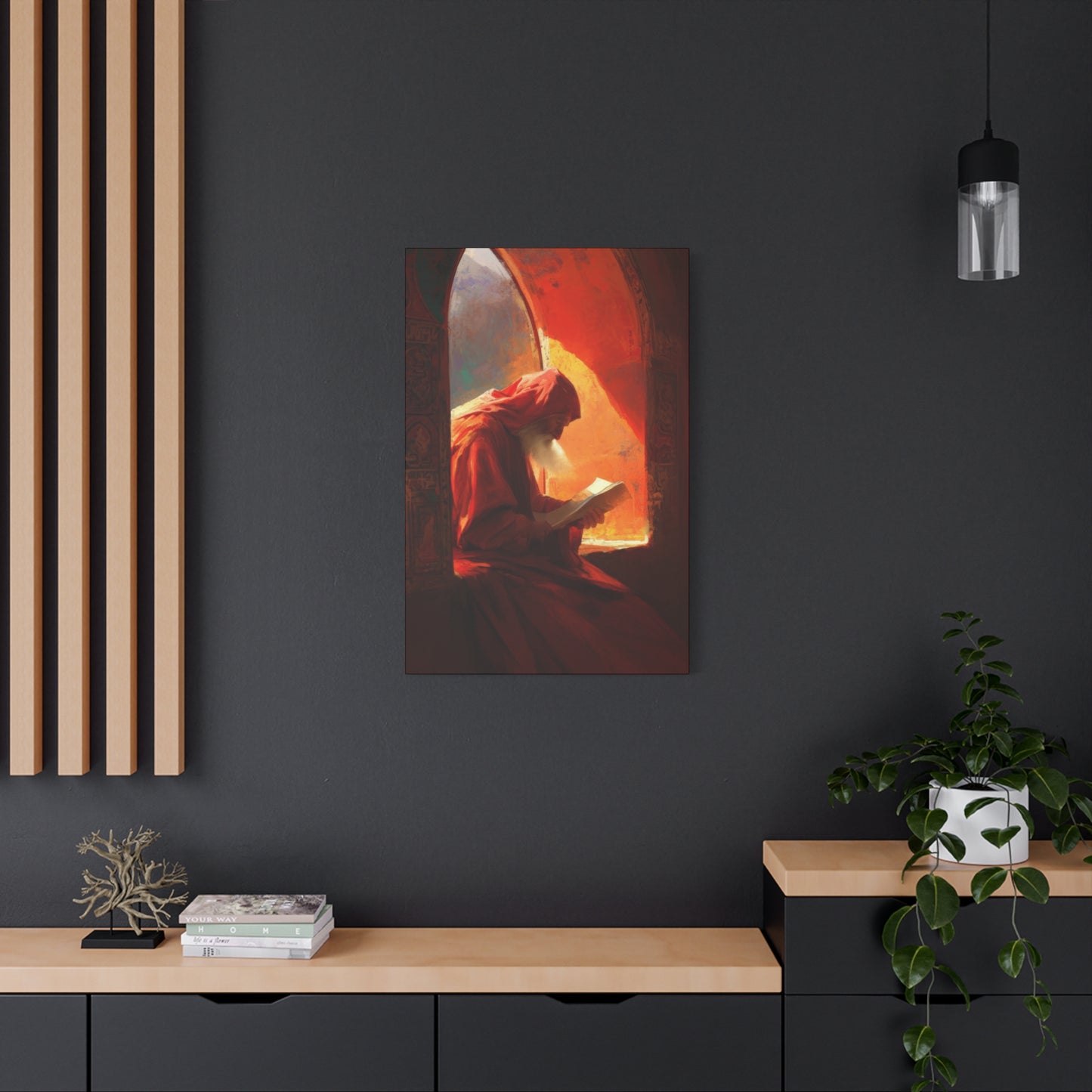 Isaiah and the Promise of the Holy One - Gallery Wrapped Canvas - Print - Religious Art for your Home - Catholic Art