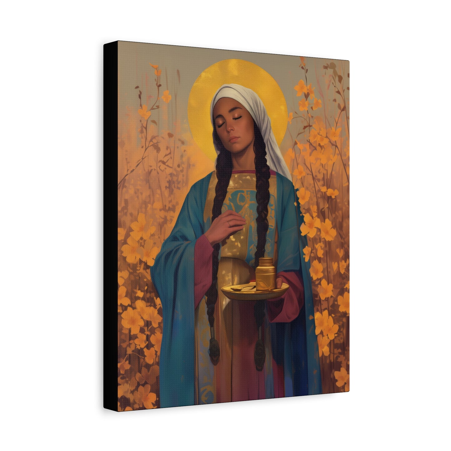 Saint Hermione of Ephesus - Gallery Wrapped Canvas - Print - Religious Art for your Home - Catholic Art Print
