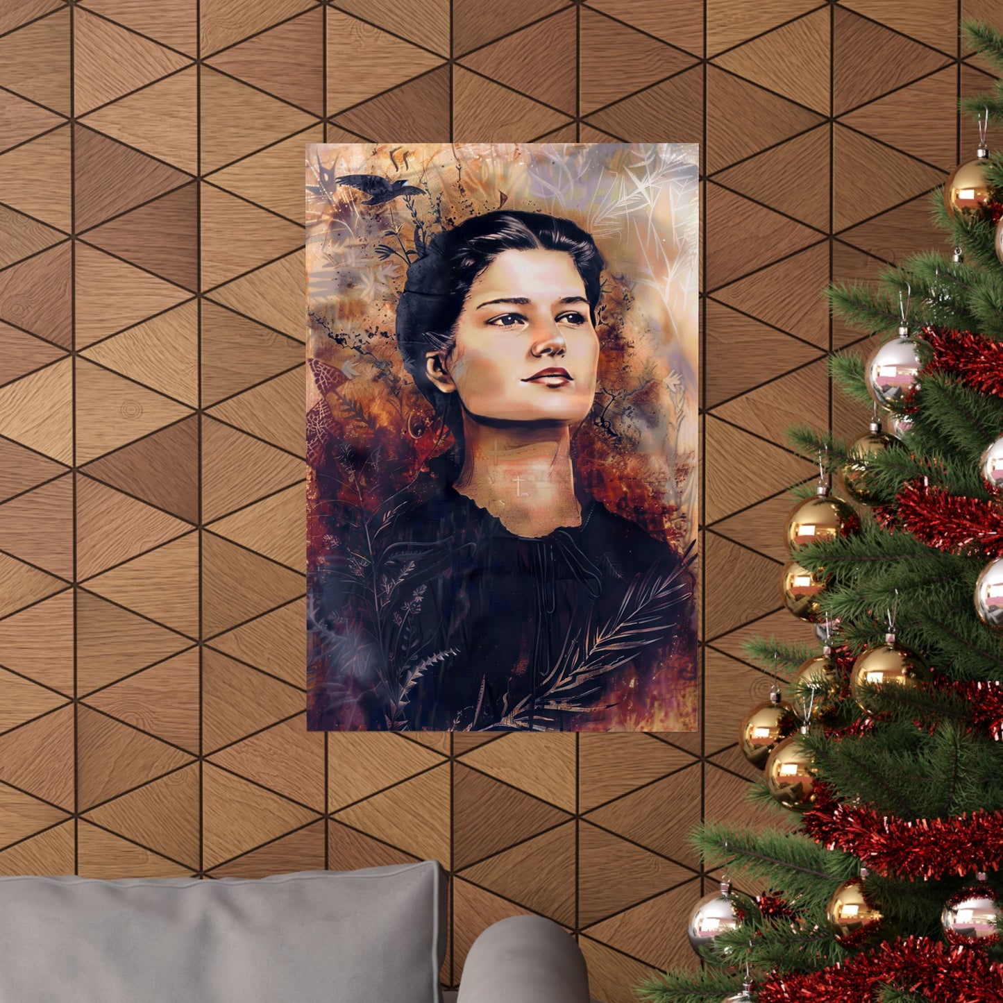 Blessed Pierina Morosini Poster Print - Sanctified Souls Print - Multiple Sizes - Premium Posters - Catholic Art for your home