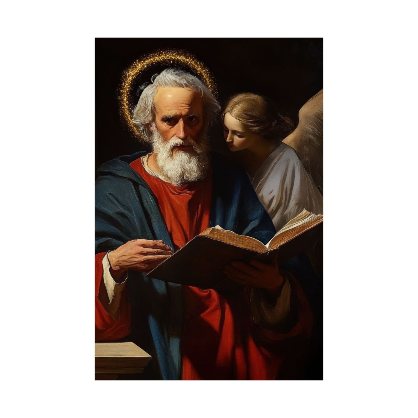 Saint Matthew the Apostle - Sanctified Souls Print - Multiple Sizes - Premium Matte Vertical Posters