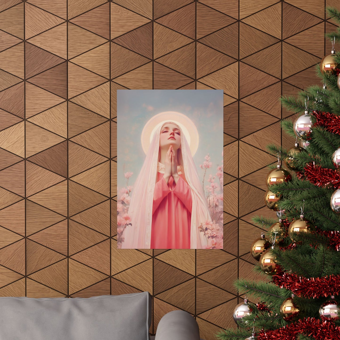 Saint Illuminata - Sanctified Souls Print - Multiple Sizes - Premium Matte Vertical Posters