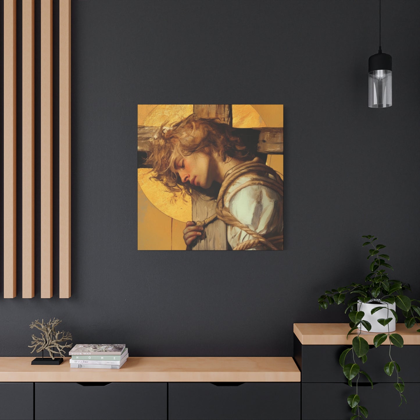Saint Dismus, The 'Good Thief' - Gallery Wrapped Canvas - Print - Religious Art for your Home - Catholic Art