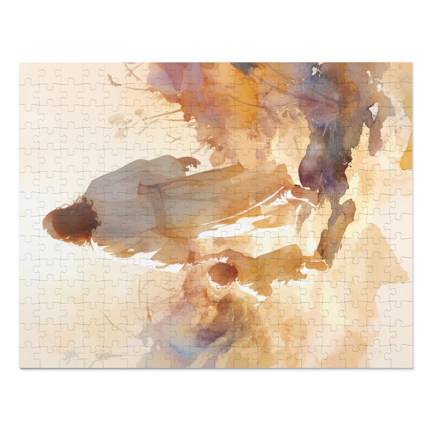 Jesus Guiding a Child in Faith - Christ and Child - Puzzle and Keepsake Tin - Religious (30, 110, 252, 500,1000) - Religious Puzzle