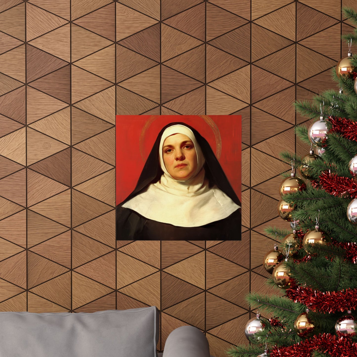 Saint Maria Giuseppa Rossello - Sanctified Souls Print - Multiple Sizes - Premium Matte Vertical Posters