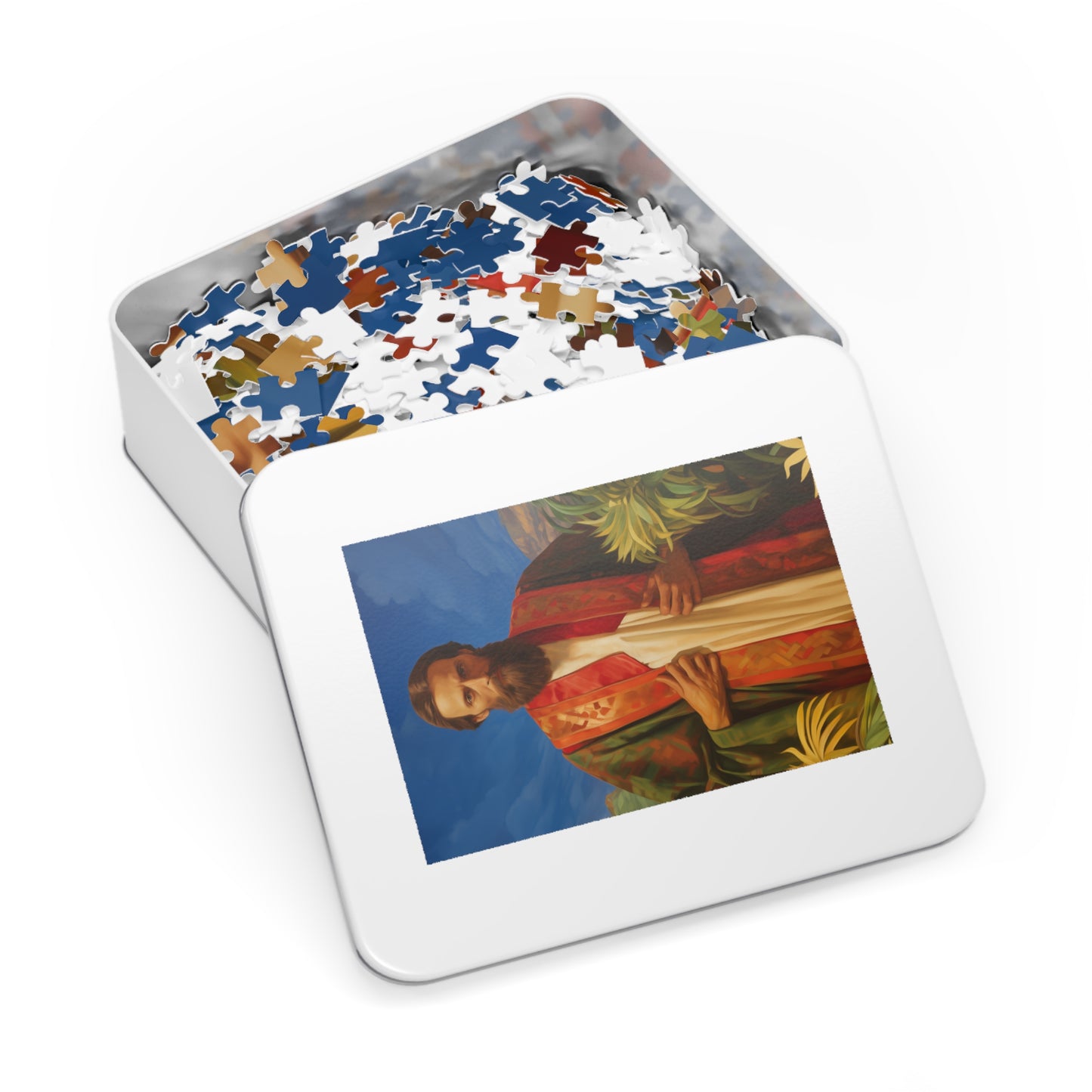 Saint John the Baptist - Puzzle and Keepsake Tin - Jigsaw Puzzle (30, 110, 252, 500,1000-Piece) - Religious Puzzle