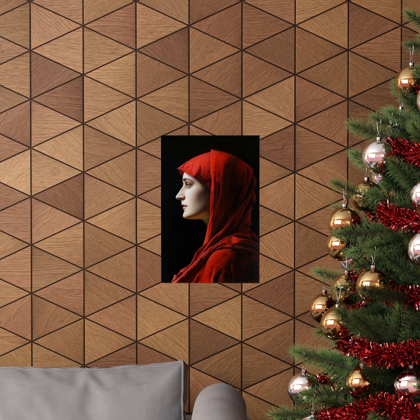 Saint Fabiola - Sanctified Souls Print - Multiple Sizes - Premium Matte Vertical Posters
