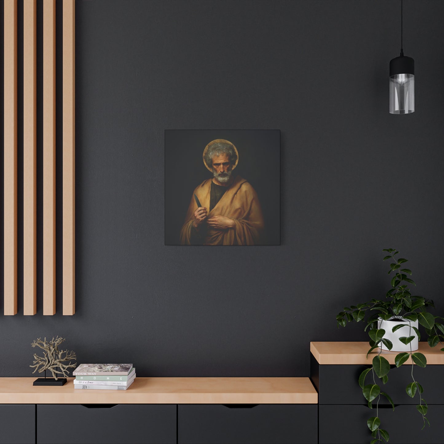 Saint Bartholomew the Apostle  - Gallery Wrapped Canvas - Print - Religious Art for your Home - Catholic