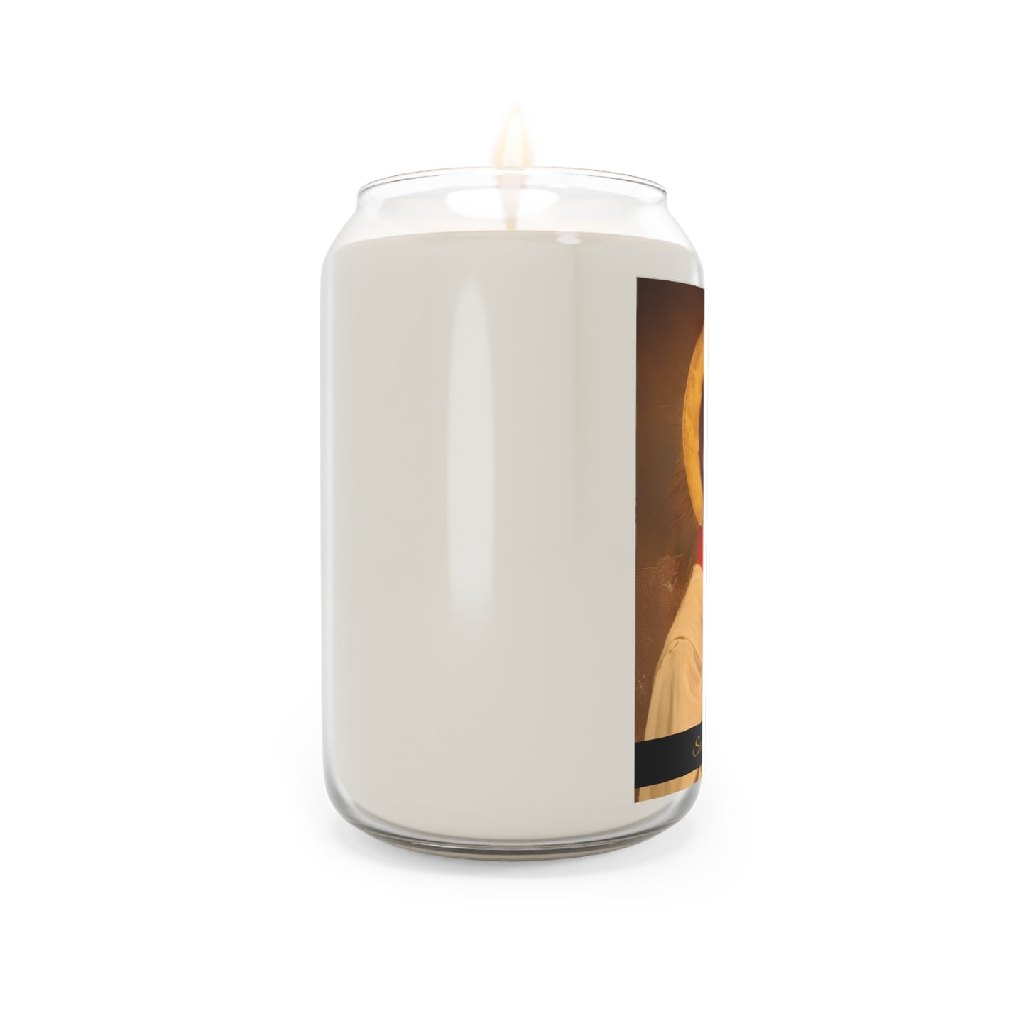 Saint Dominic Savio - Scented Prayer Candle, 13.75oz -  Candle - Catholic Art - prayer room Scented Candle - Religious Saint Art