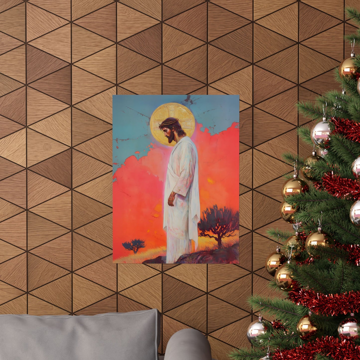 From the Tomb, Eternal Life - Sanctified Souls Print - Multiple Sizes - Premium Matte Vertical Posters - Catholic