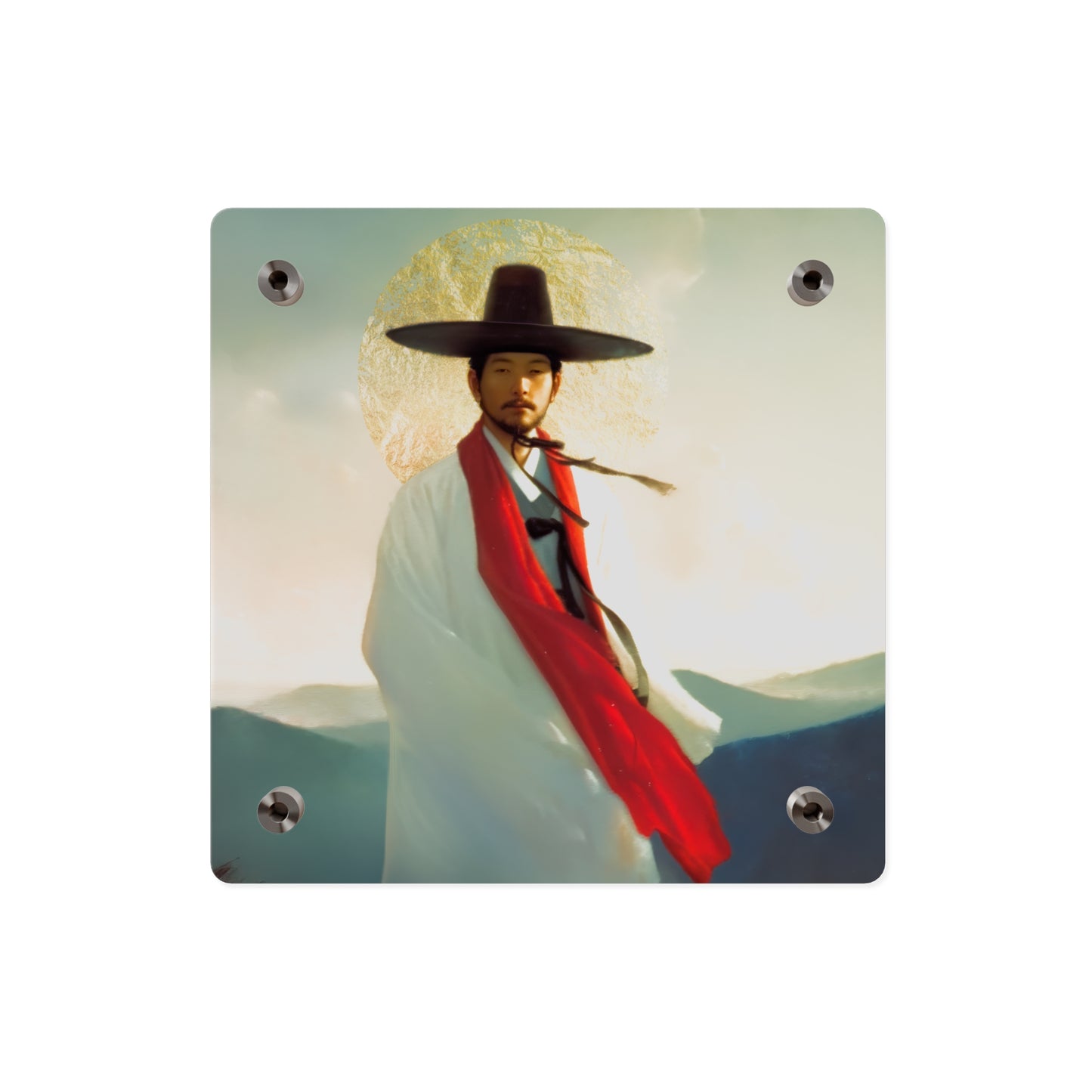 Saint Andrew Kim Taegon Wall Art Panel - Ready to Hang Acrylic Print - Catholic Saint Art - Patron Saint Print - Martyr of the Church Art