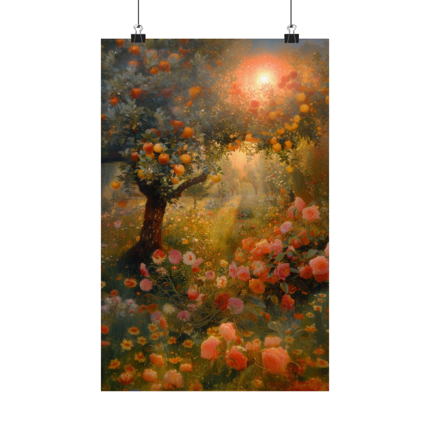 Eden in the Morning of the World - Sanctified Souls Print - Multiple Sizes - Premium Matte Vertical Posters
