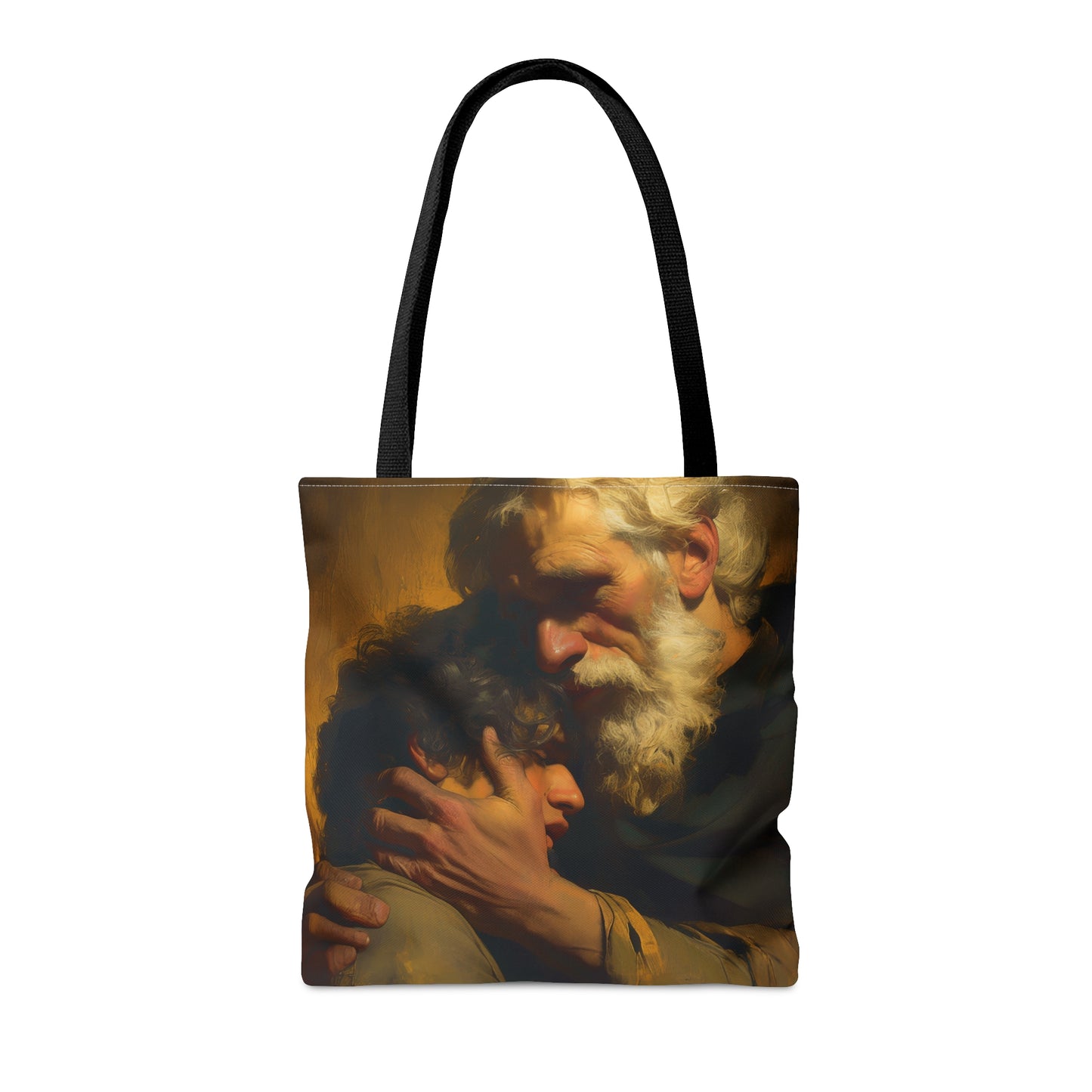 The Return of the Prodigal Son - Tote Bag - Large Medium Small Faith Art Bag - Catholic Faith Purse