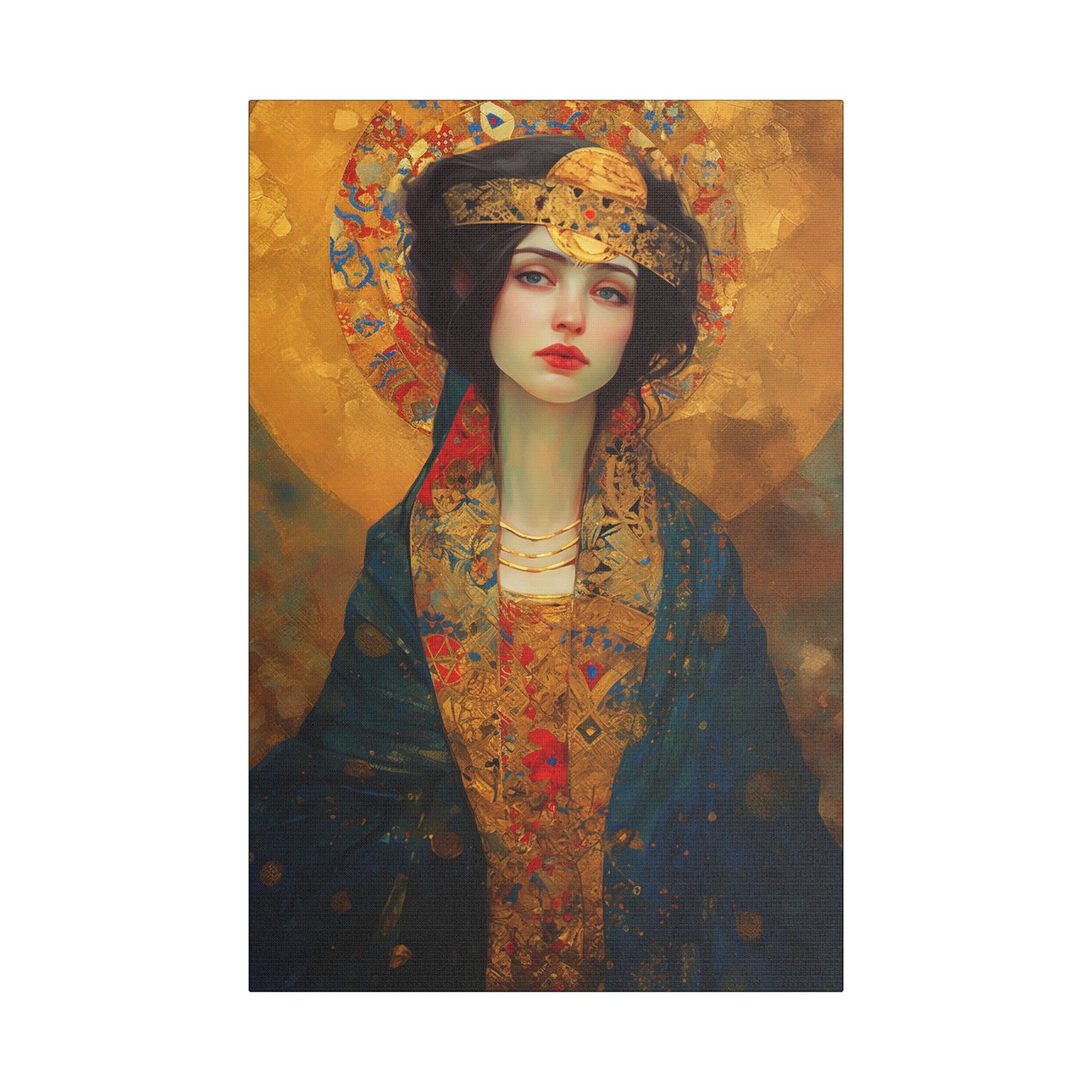 Saint Helena Canvas Print - Multiple Sizes - Catholic Home art - Museum Wrapped Canvas - Sanctified Souls Print