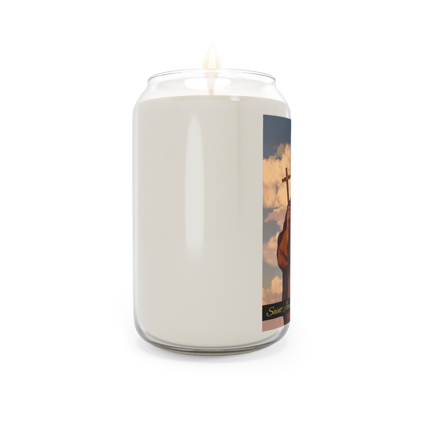 Saint Joannicus the Great / Loannikios of Mount Olympus - Scented Prayer Candle, 13.75oz - Tall Size - Religious Prayer Candle