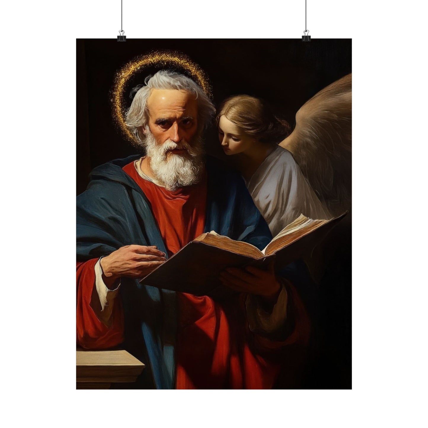 Saint Matthew the Apostle - Sanctified Souls Print - Multiple Sizes - Premium Matte Vertical Posters