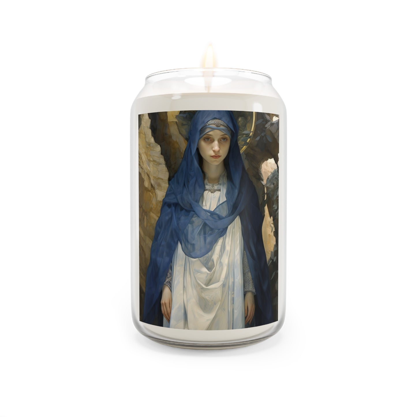 Saint Pelagia - Scented Prayer Candle, 13.75oz - Tall Size - Religious Prayer Candle - Catholic Art