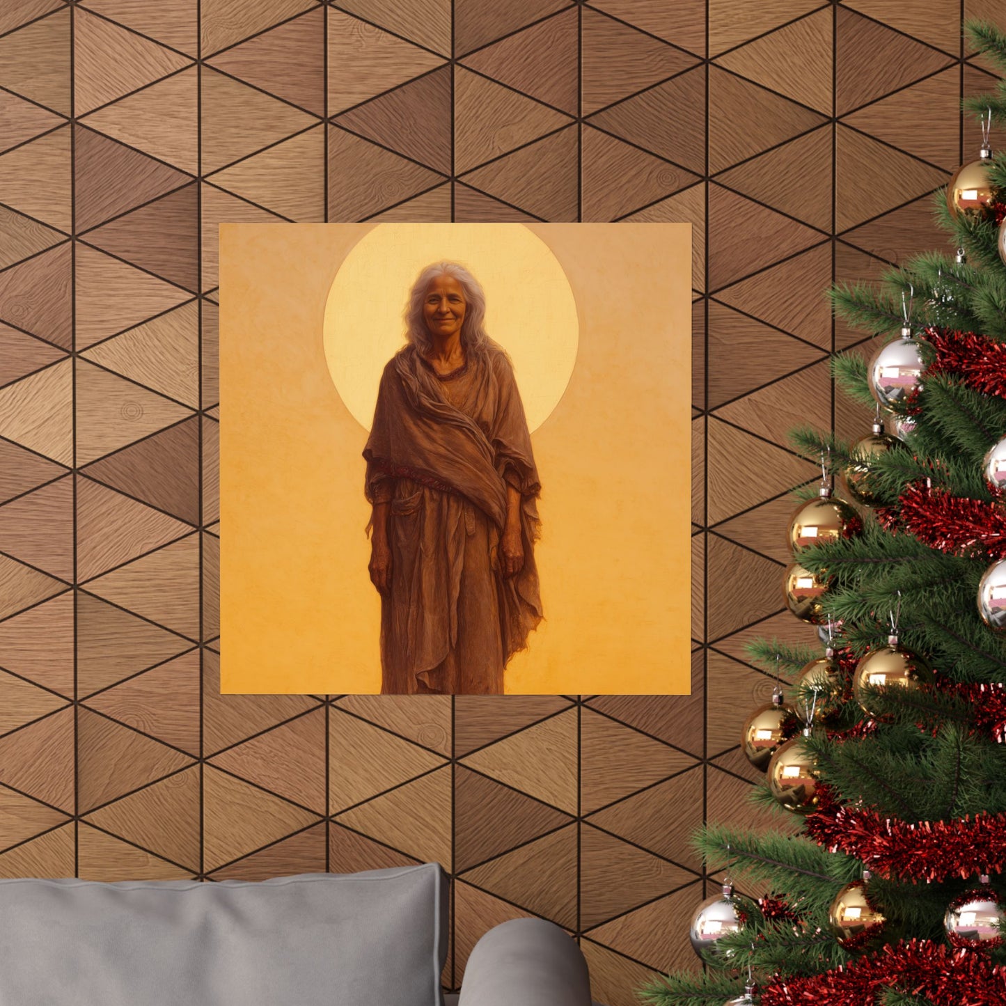 Saint Mary of Egypt - Desert Mother - Sanctified Souls Print - Multiple Sizes - Premium Matte Vertical Posters