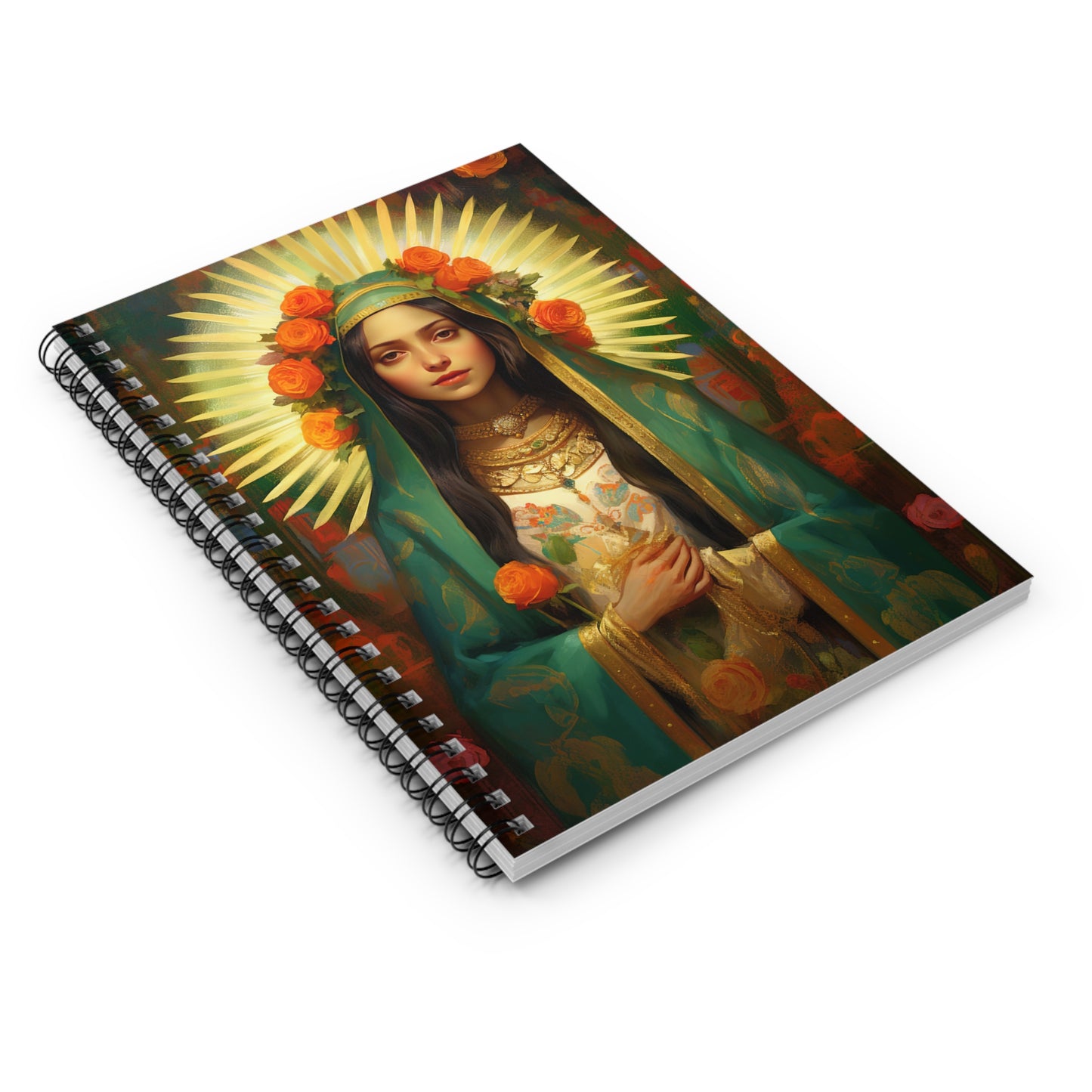 Patroness of Hope : Our Lady of Guadalupe Journal - Sanctified Souls Art - Religious Based Notebook - Spiral Notebook - Ruled Line