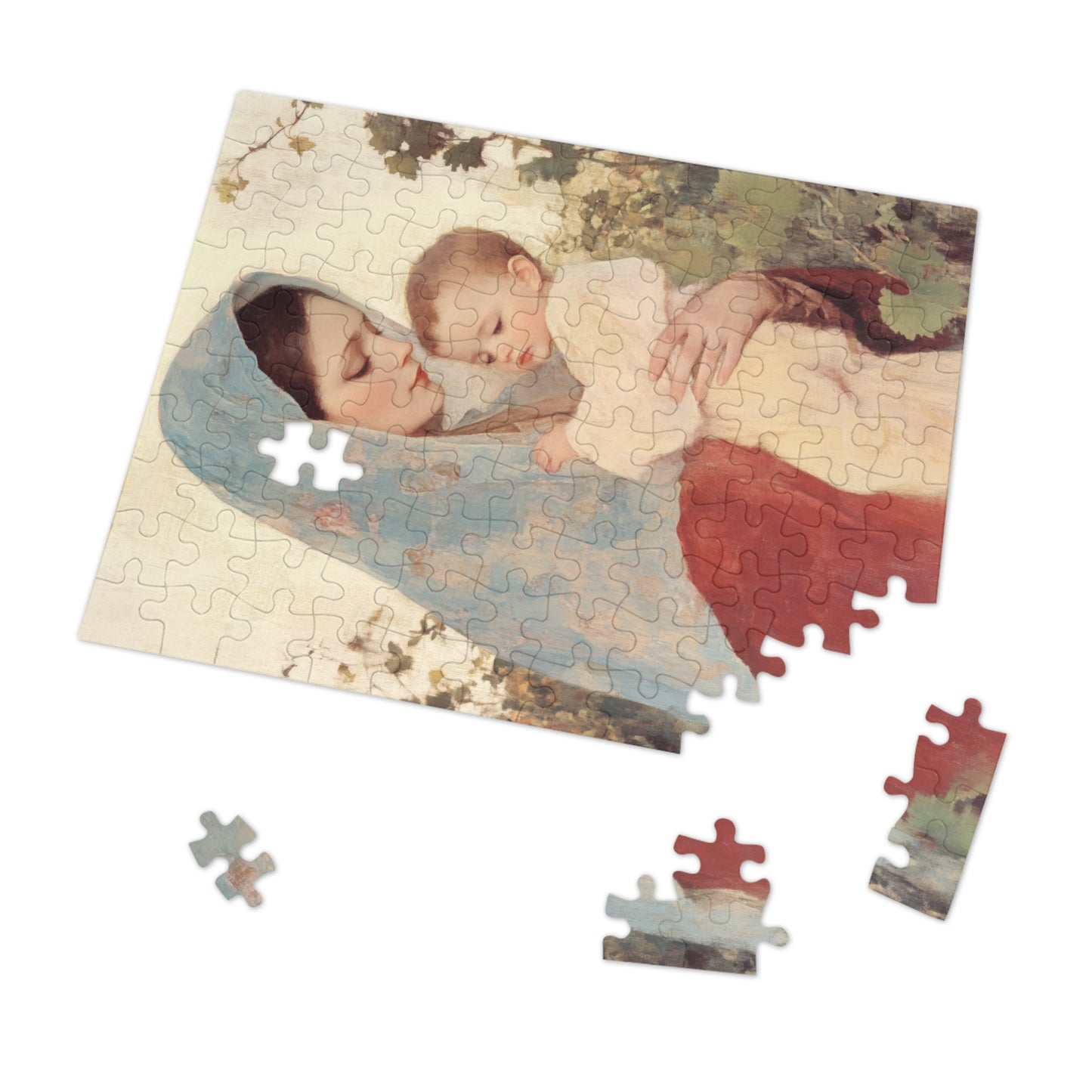 Our Lady of the Grapes / Out Lady of the Harvest - Puzzle & Keepsake Tin - Religious Jigsaw Puzzle (30, 110, 252, 500,1000-Piece)