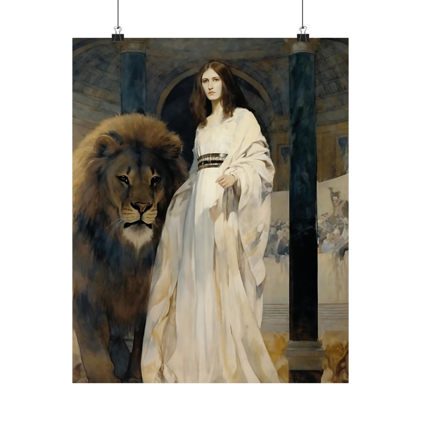 Saint Euphemia Print - Sanctified Souls Print - Multiple Sizes - Premium Matte Vertical Posters
