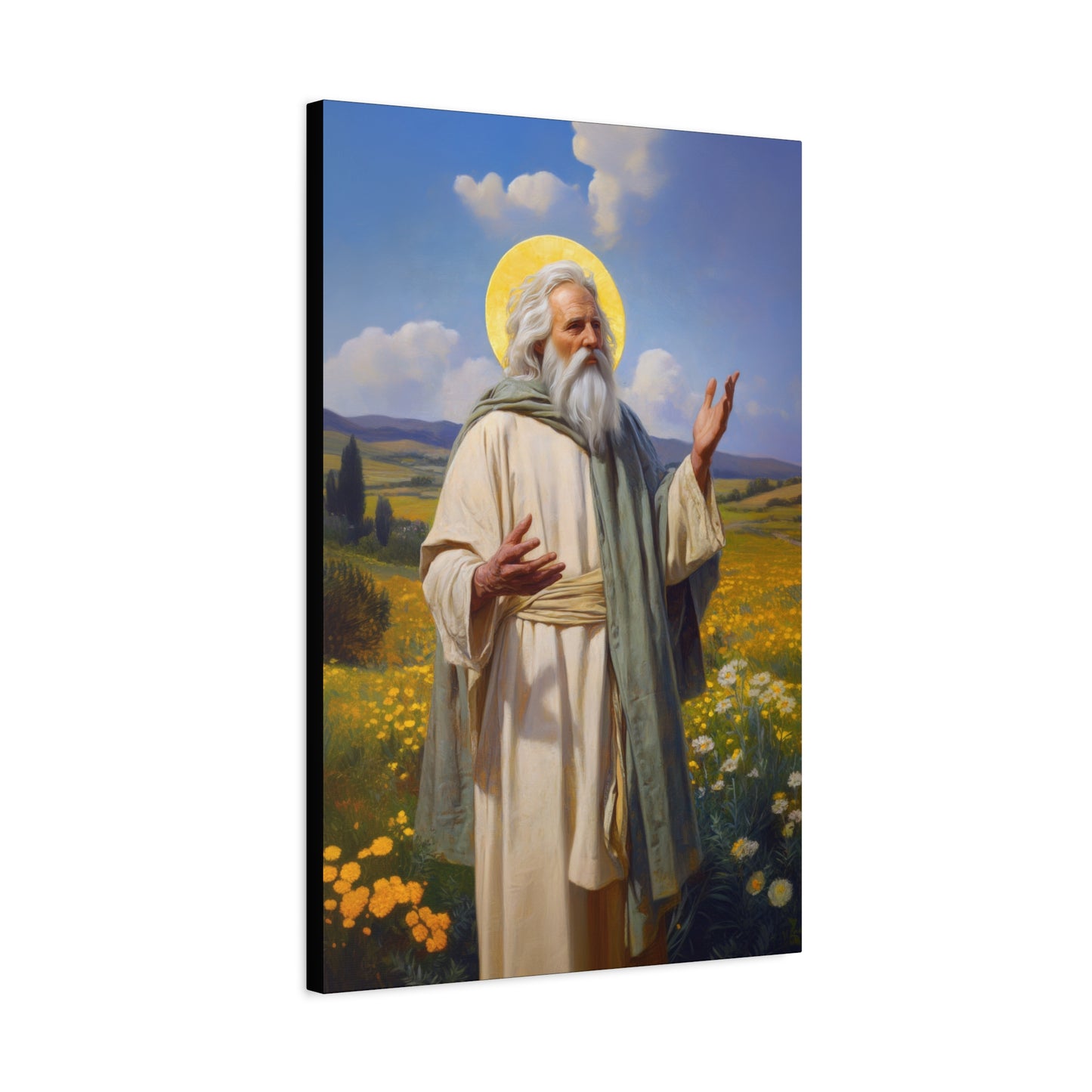 Saint Hilary of Arles - Gallery Wrapped Canvas - Print - Religious Art for your Home - Catholic Art Print
