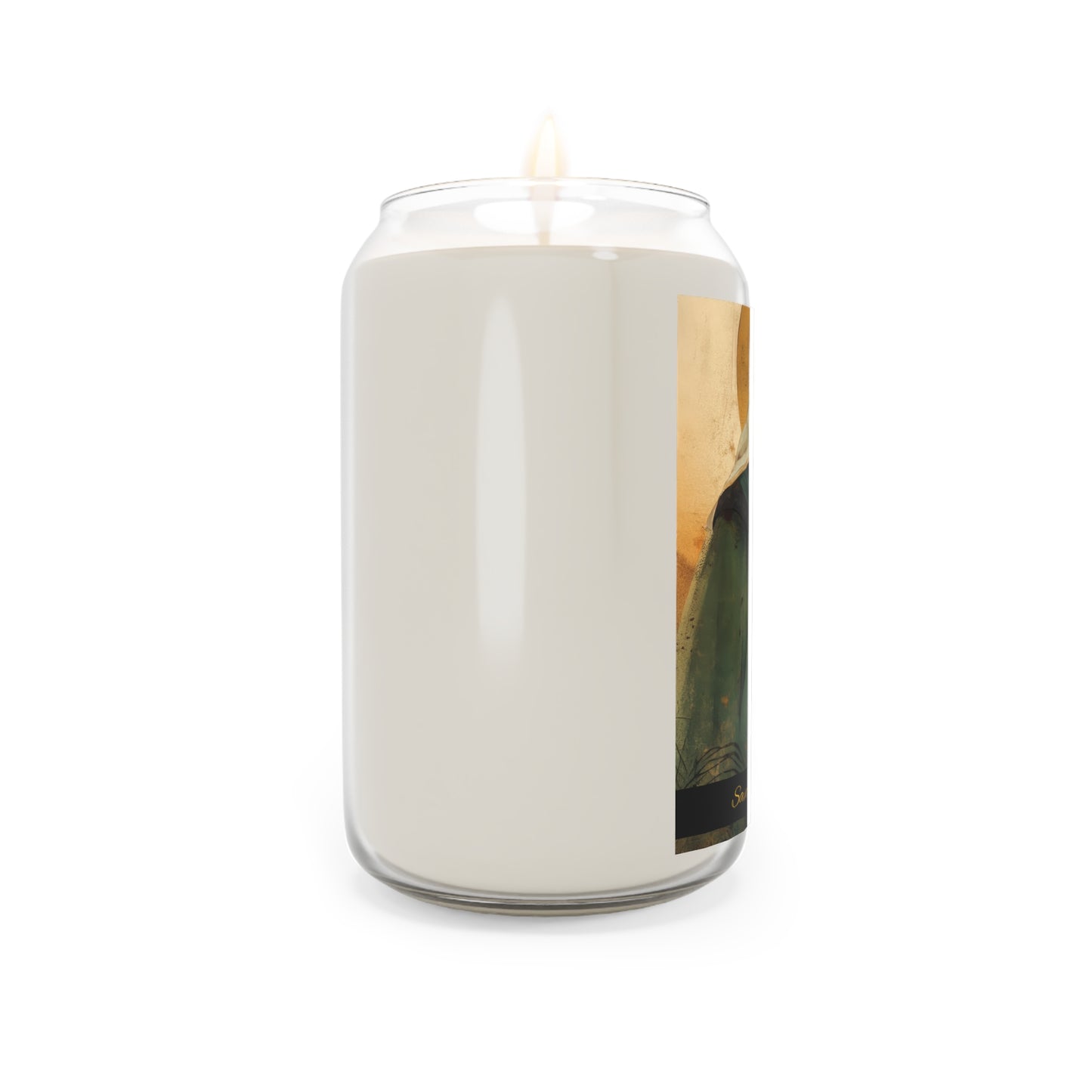 Saint Brigid of Ireland / Kildare - Scented Prayer Candle, 13.75oz -  Candle - Catholic Art - prayer room Scented Candle - Religious Saint