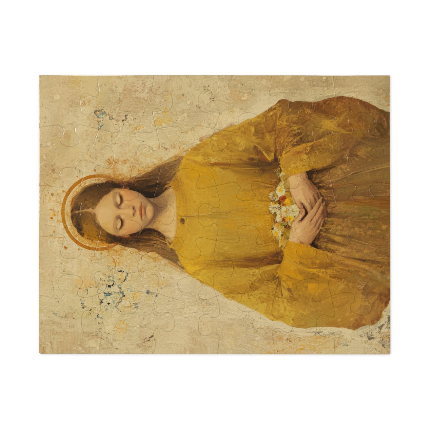 Saint Lucy - Puzzle and Keepsake Tin - Religious (30, 110, 252, 500,1000) - Religious Puzzle - Gifts for Catholic Families