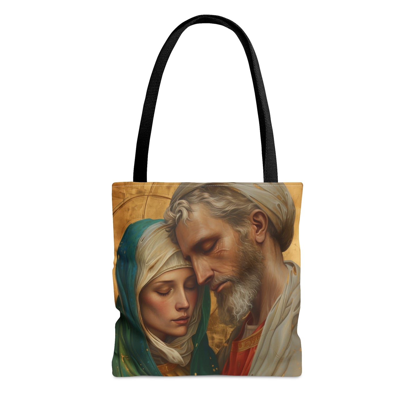 Saints Peter and Fevronia of Murom Tote Bag - Purse - Three sizes - Large Medium Small Bag - Catholic faith carry-all purse - Double Sided