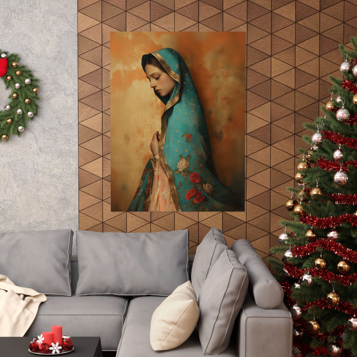 Our Lady of Guadalupe - Sanctified Souls Print - Multiple Sizes - Premium Matte Vertical Posters