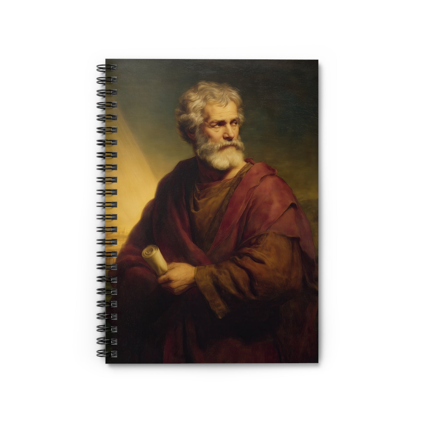 Saint Philip the Apostle - Sanctified Souls Art - Religious Based Notebook - Spiral Notebook - Prayer journal