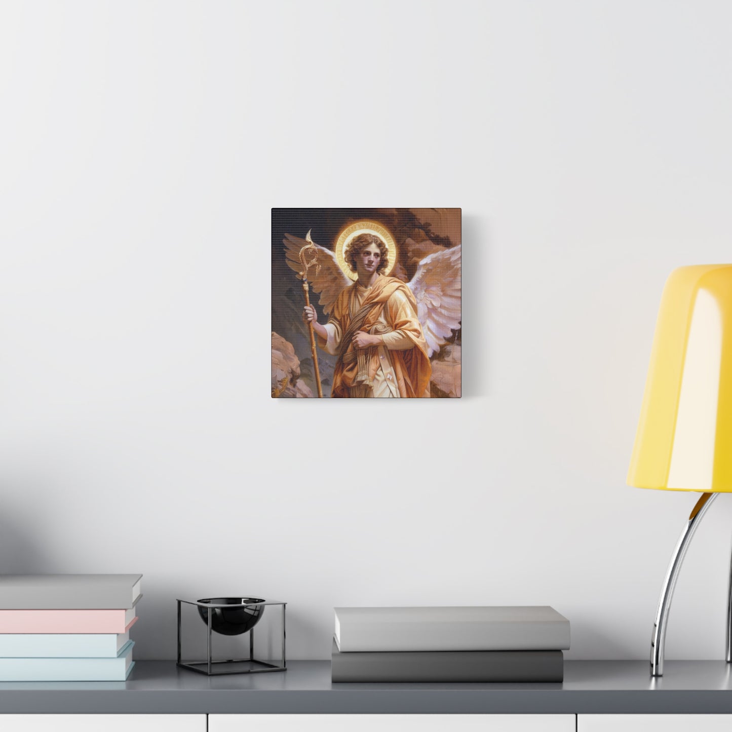 Saint Raphael the Archangel - Gallery Wrapped Canvas - Print - Religious Art for your Home - Catholic