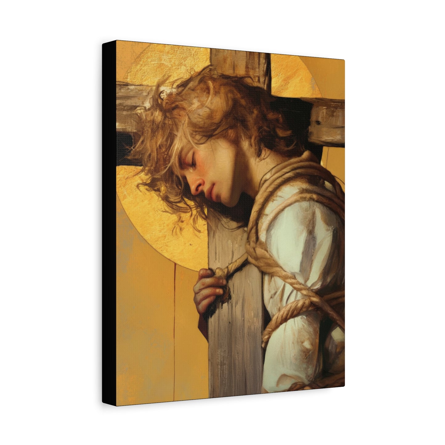 Saint Dismus, The 'Good Thief' - Gallery Wrapped Canvas - Print - Religious Art for your Home - Catholic Art