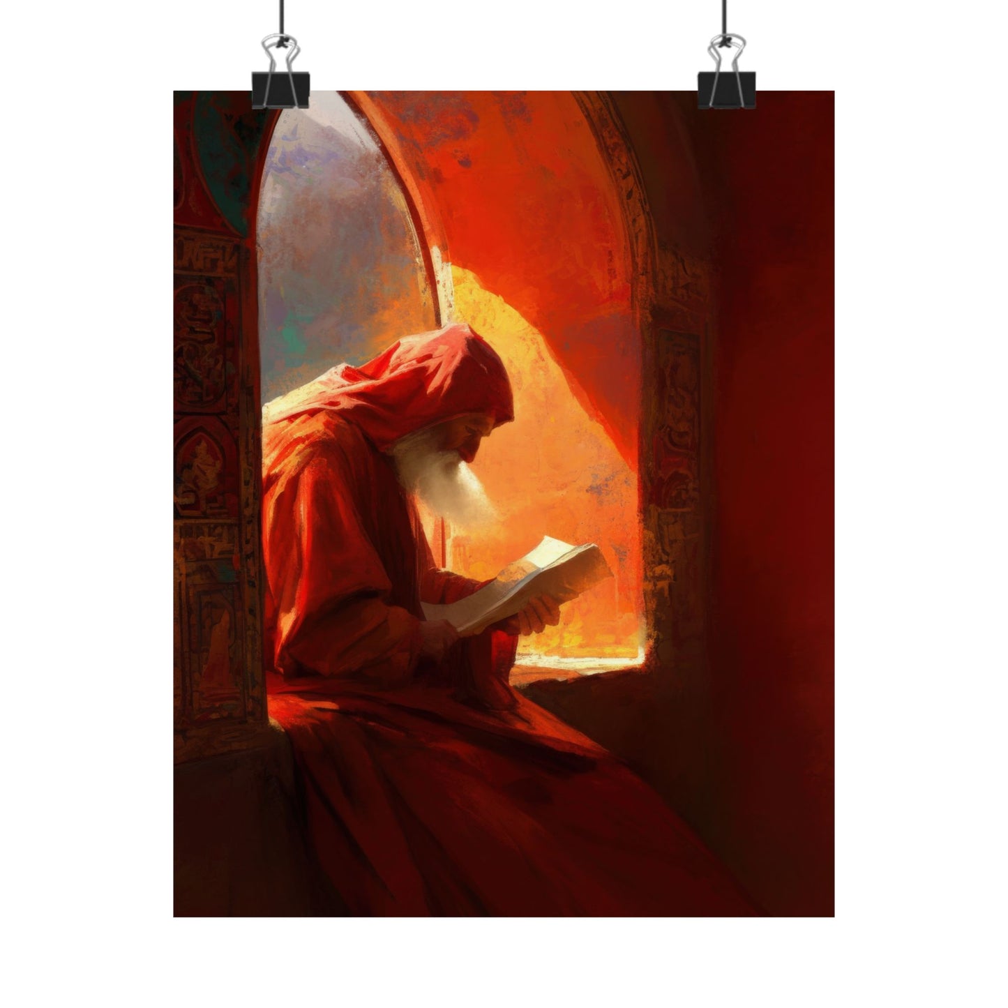 Isaiah and the Promise of the Holy One - Sanctified Souls Print - Multiple Sizes - Premium Matte Vertical Posters