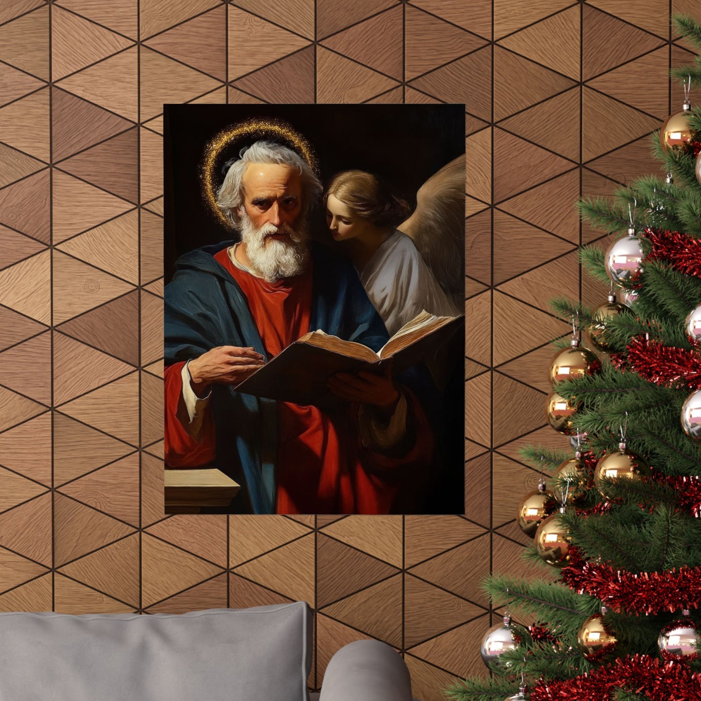 Saint Matthew the Apostle - Sanctified Souls Print - Multiple Sizes - Premium Matte Vertical Posters