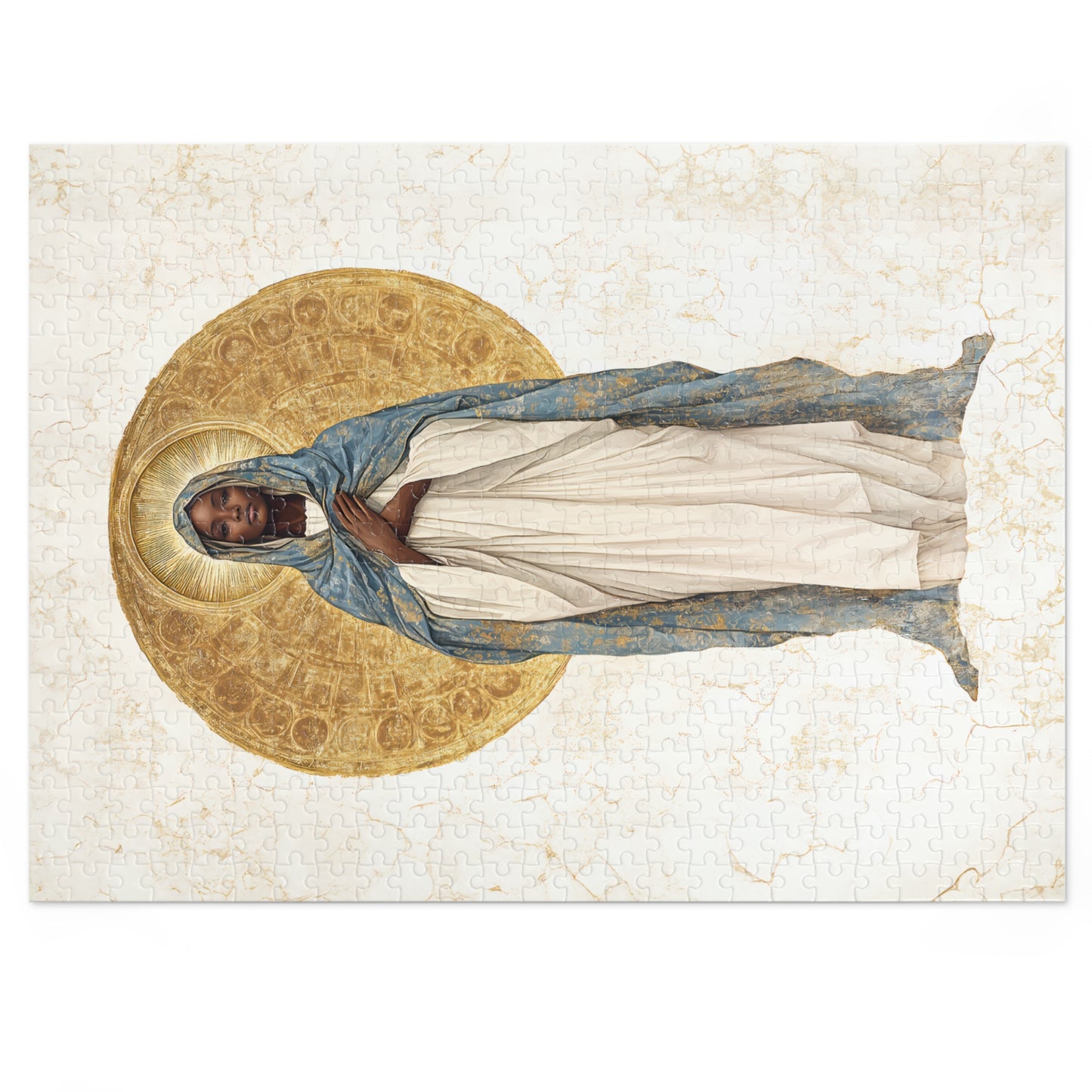 Our Lady of Kibeho- The Vision of Divine Peace - Puzzle and Keepsake Tin - Religious (30, 110, 252, 500,1000) - Religious Puzzle - Religious