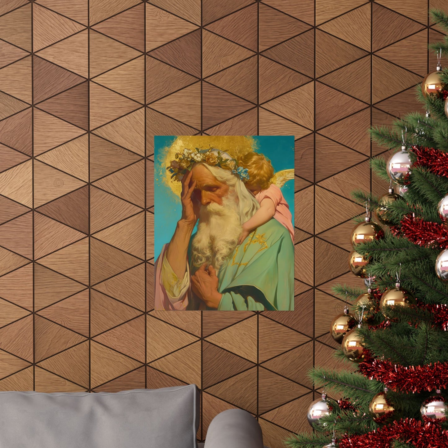 Saint Alexis Falconieri - Sanctified Souls Print - Multiple Sizes - Premium Posters - Catholic Art - Christian Home Decor Artwork