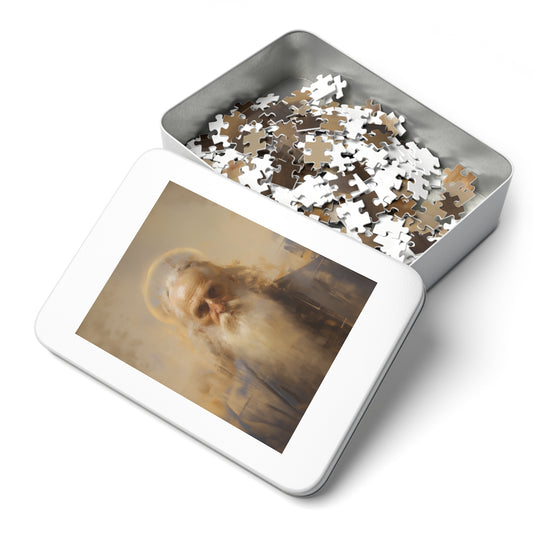 Saint Zachariah - Puzzle and Keepsake Tin - Religious (30, 110, 252, 500,1000) - Religious Puzzle - Gifts for Catholic Families