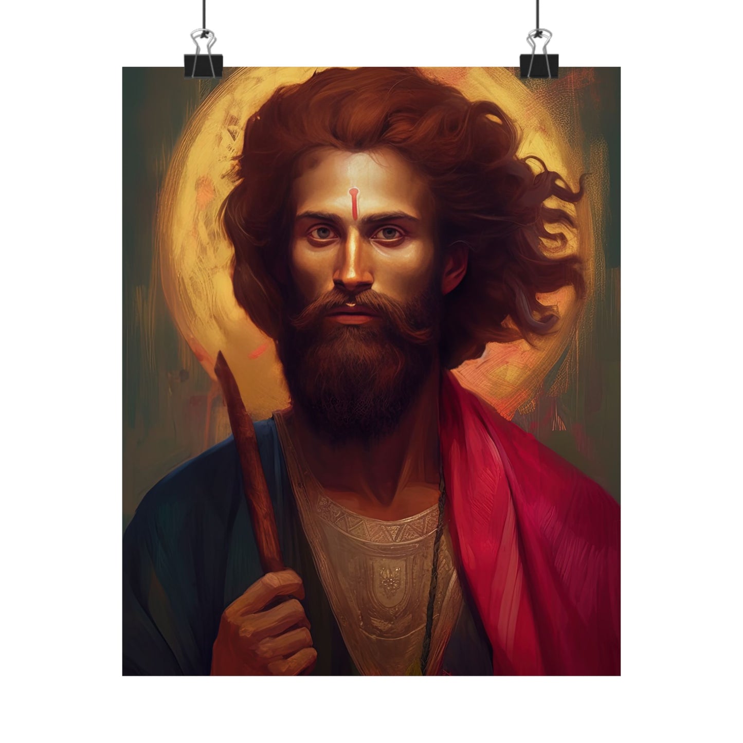 Saint James the Lesser - Sanctified Souls Print - Multiple Sizes - Premium Matte Vertical Posters