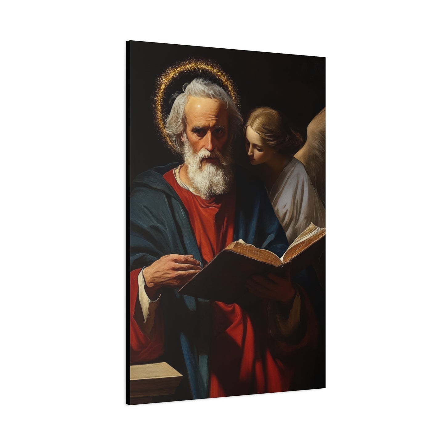 Saint Matthew the Apostle - Gallery Wrapped Canvas - Print - Religious Art for your Home - Catholic
